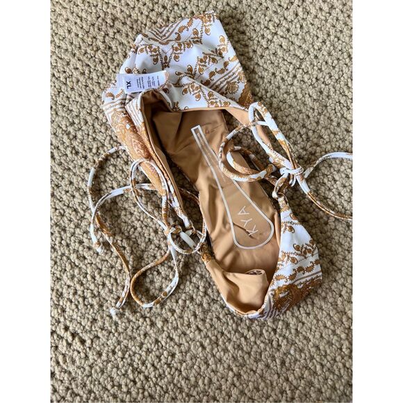 Kya Adelle Bottom in Paisley/Sand - Picture 7 of 8